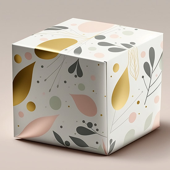 box-with-floral-pattern-it